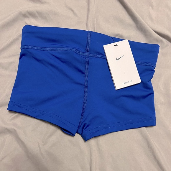 NIKE Shorts - Royal Blue - volleyball, cheer, dance, gymnastics - youth small - Picture 2 of 3